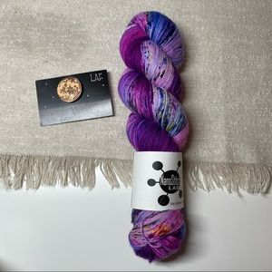 Nano Stitch Lab Indie dyed yarn. Hand dyed yarn. Including pin!